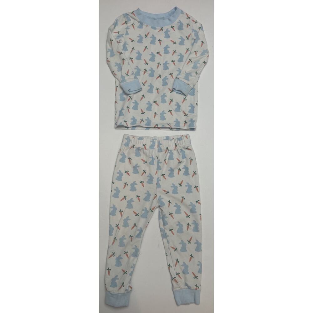 Classic Whimsy 18M Bunny Carrot Pajama Set Cotton Stretch Easter Sleepwear
